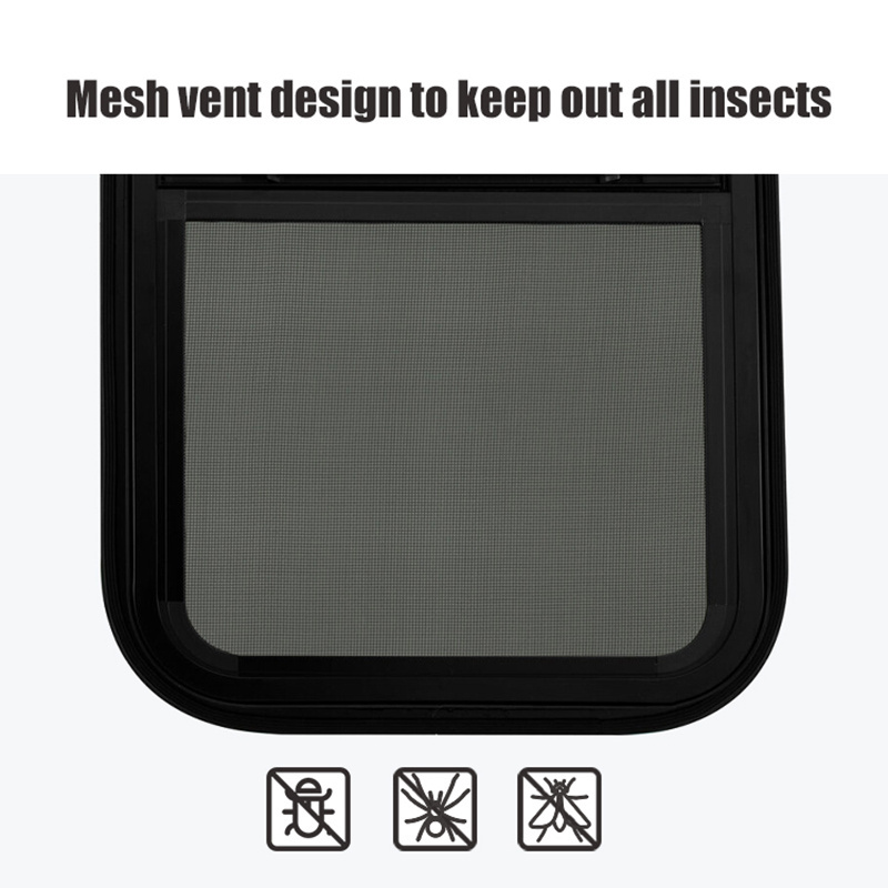 HOMFUL Tempered Glass Camper Window Motorhome RV Sliding Caravan Window ...
