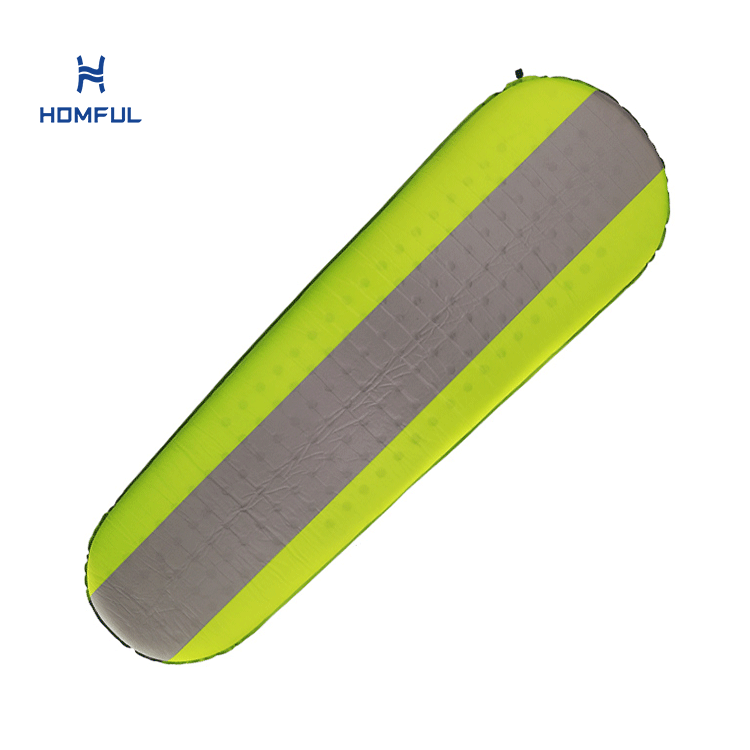 HOMFUL 190T Camping Foam Mattress Self Inflating Ultralight Sleeping Pad