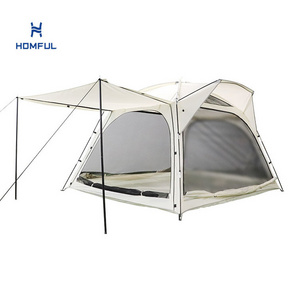 HOMFUL Outdoor Park Picnic Rest Cabin Tent Waterproof Leisure Camping Tent