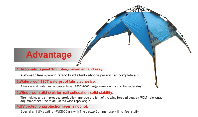 HOMFUL 4 person tents camping outdoor waterproof for sale