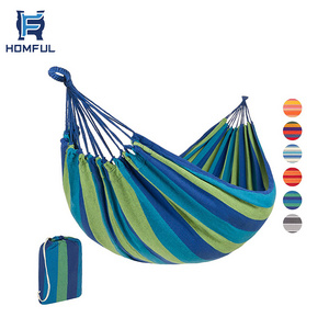 HOMFUL 2-Person Brazilian Style Cotton Camping Double Hammock