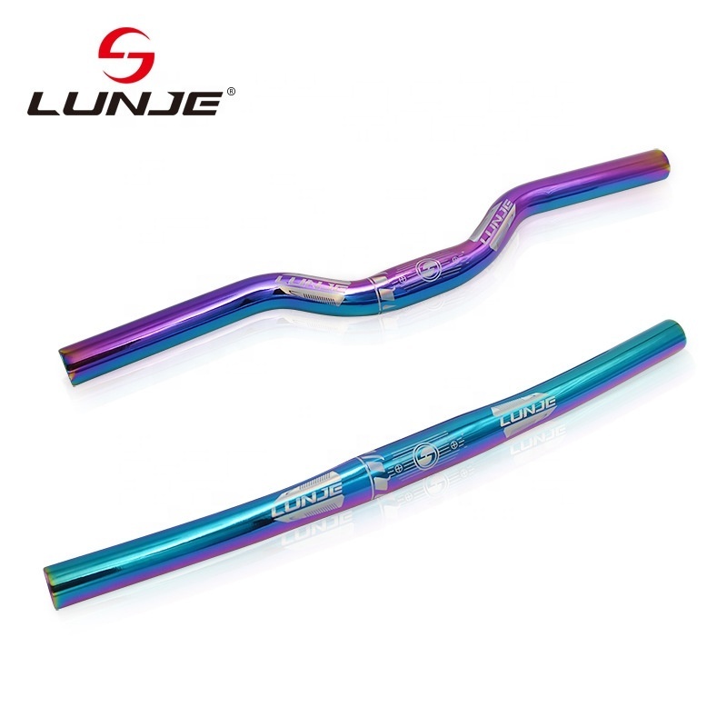 LUNJE Bicycle Parts Balance Bike Handlebars Scooter Modification Accessories Dazzling Color Children's Bike Handlebar