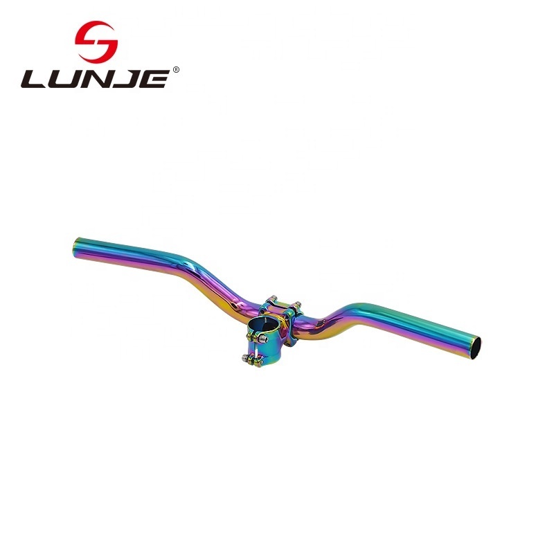 LUNJE Bicycle Parts Balance Bike Handlebars Scooter Modification Accessories Dazzling Color Children's Bike Handlebar