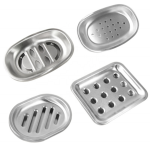 Cheap and affordable not easy to deform stainless steel soap dish