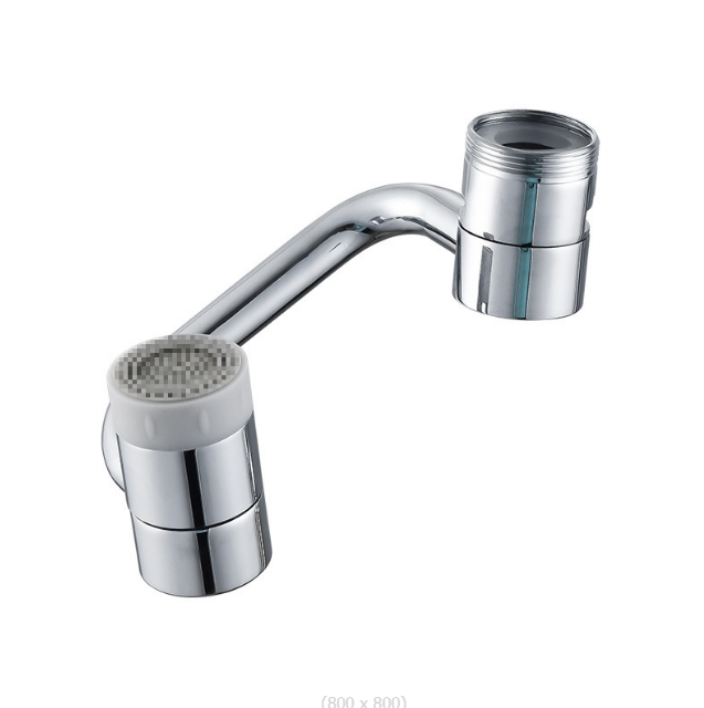 Stainless Steel Flexible Faucet Spray Head 1080 degrees swivel water faucet aerator mechanical arm universal tap