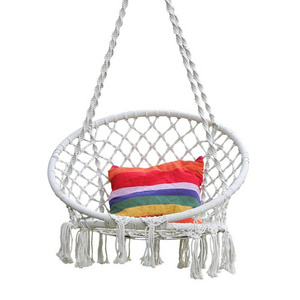 Handmade Macrame Baby Swing