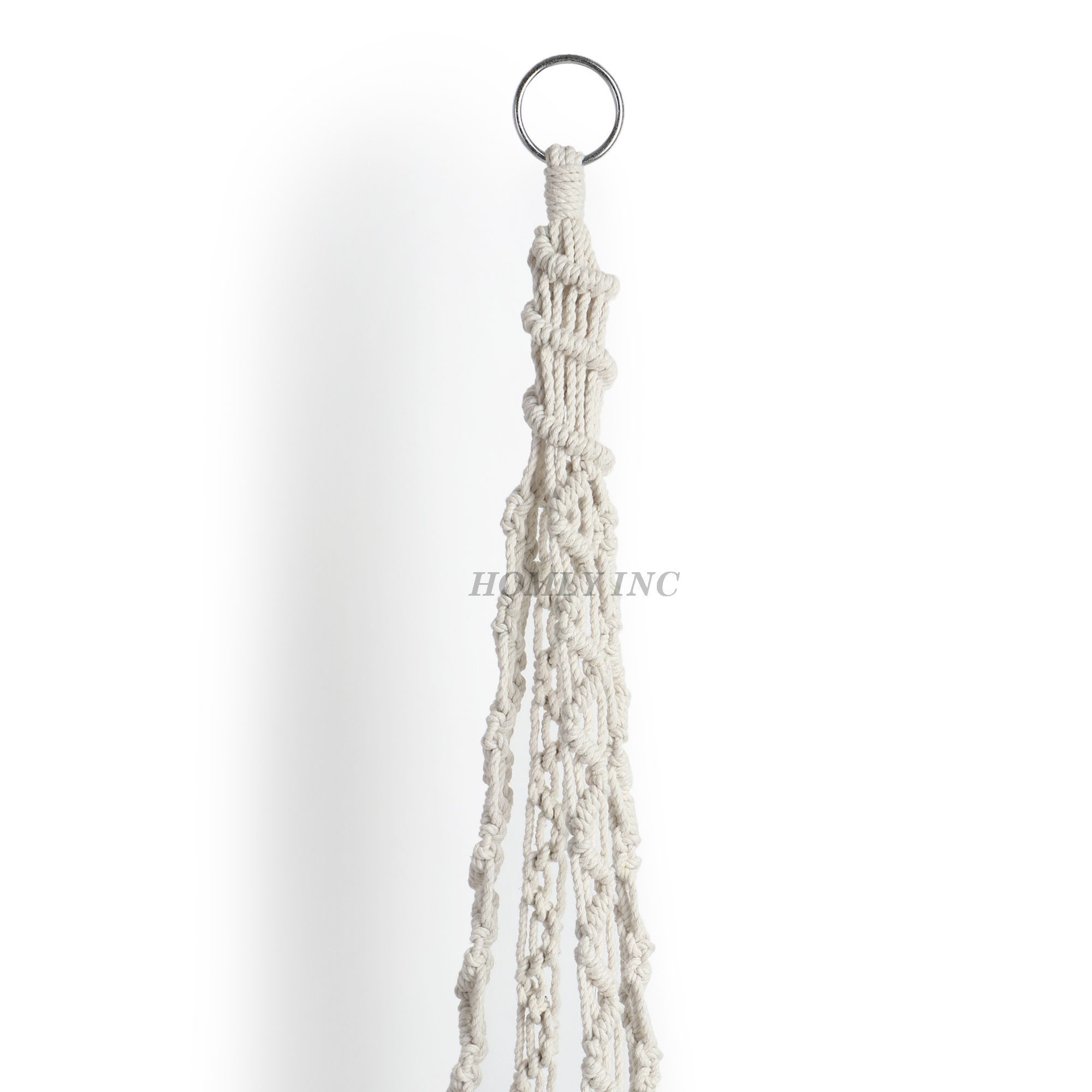 Sustainable Bliss: Eco-Friendly Macrame Pot Hanger for Garden & Balcony Elevate Your Space with Green Style Private Label India