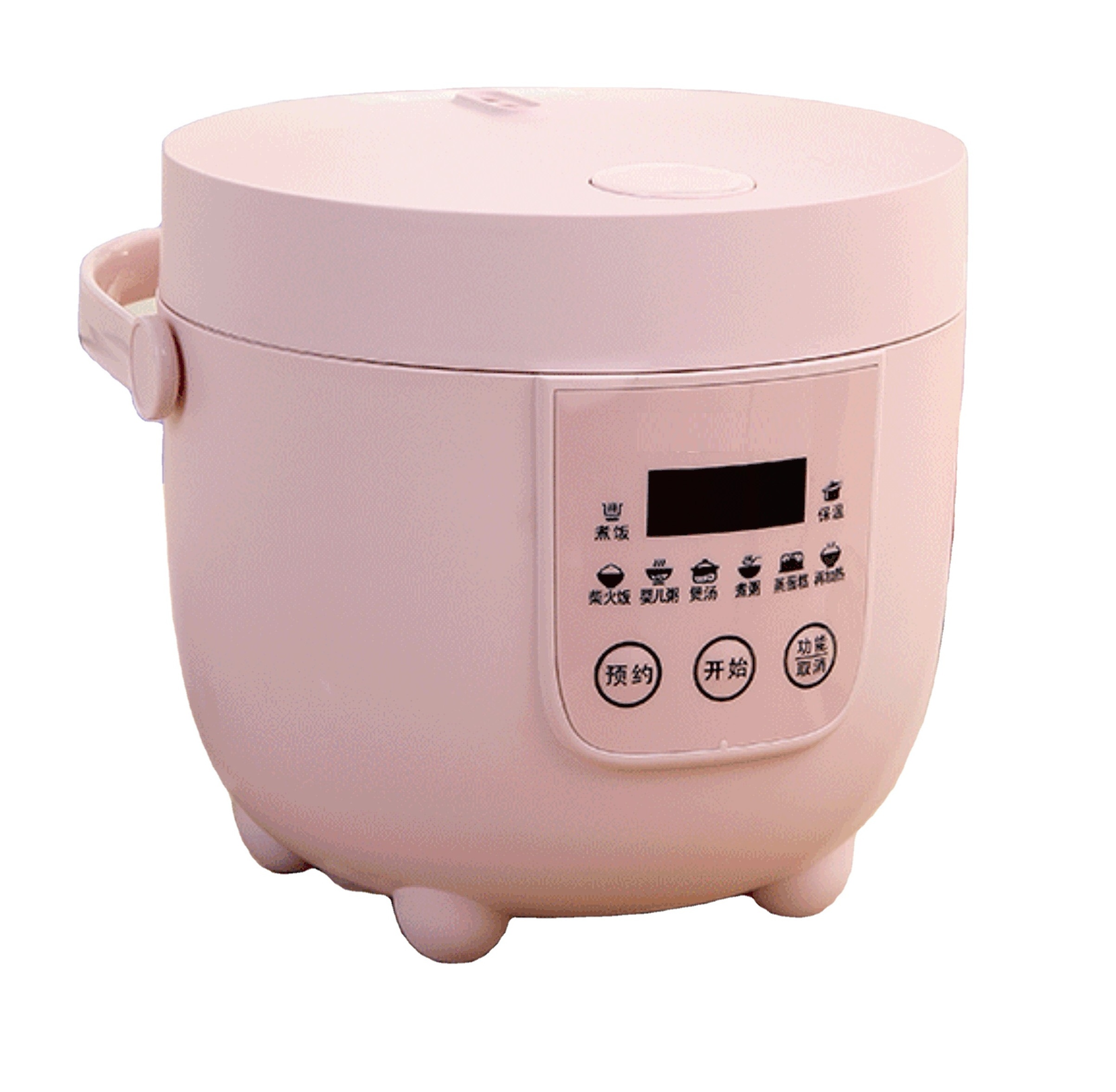 Multi Function 1.8L Small Digital Touch Control Keep Warm Steam Electric Rice Cooker With Handle