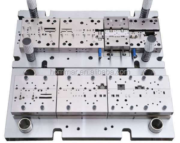 China Dongguan Manufacturer Custom Punching parts Precision Progressive Die Moulds Stamping Die for Micro USB--HM0014