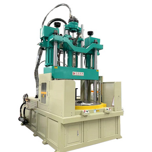 250 ton plastic injection moulding machine with lower work table rotary table servo motor