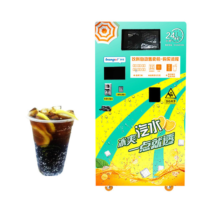 soda drink Ice beverage vending machine