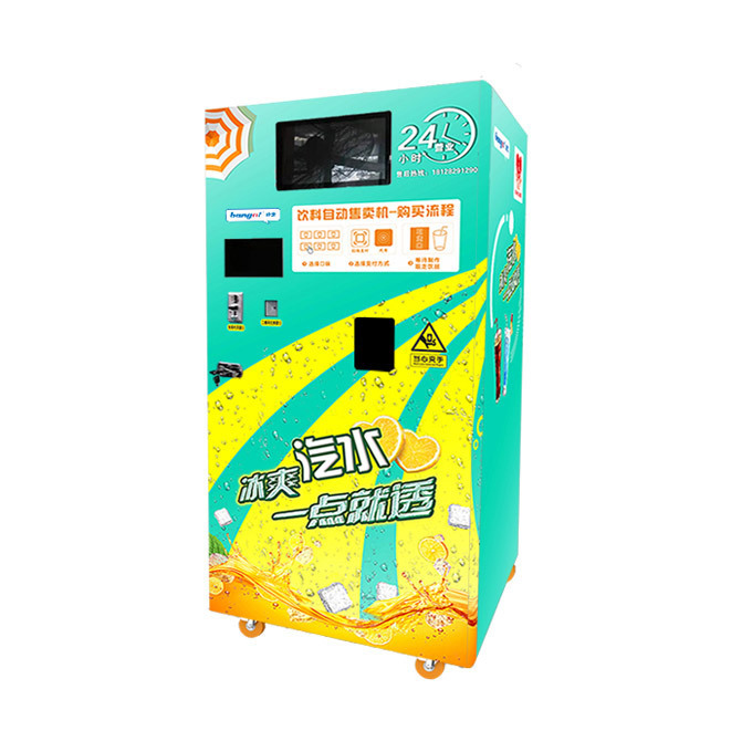 soda drink Ice beverage vending machine