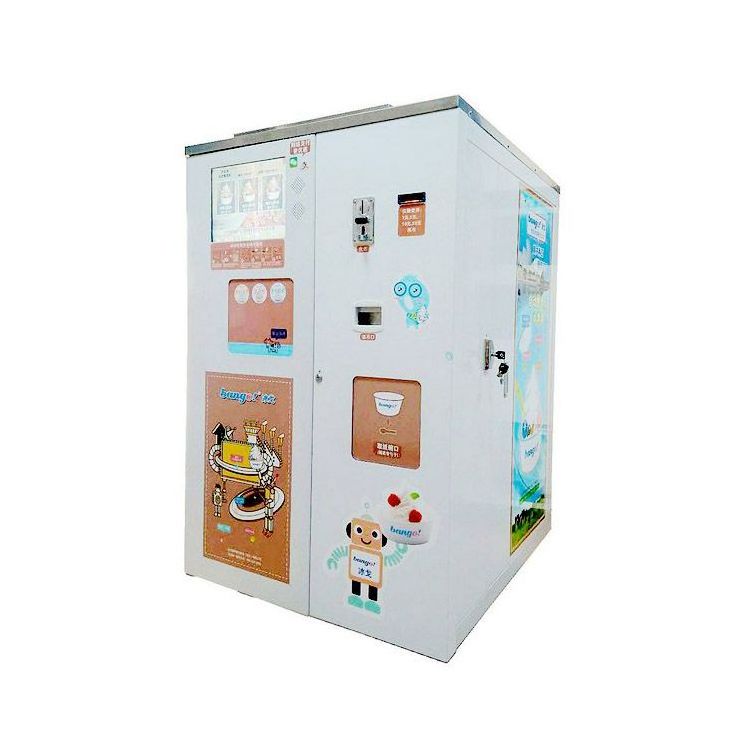 Vending Automatic Frozen Yogurt Soft Ice Cream Machine