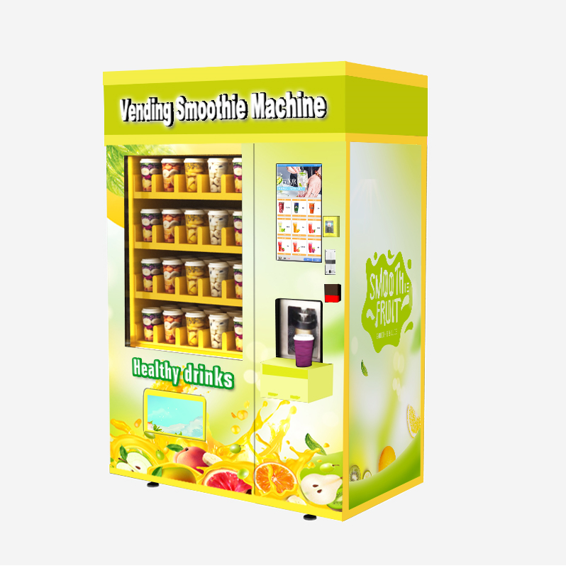 Healthy Smoothie Vending Machine Automated Blended Smoothies Maker