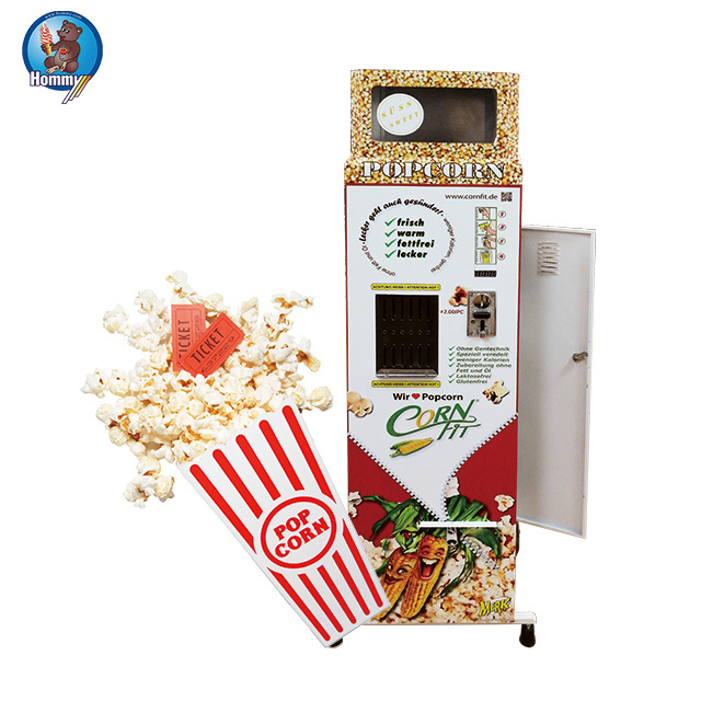 Lower Price Retro Popcorn Maker From China Factory POPCORN vending machine HM-PC-18