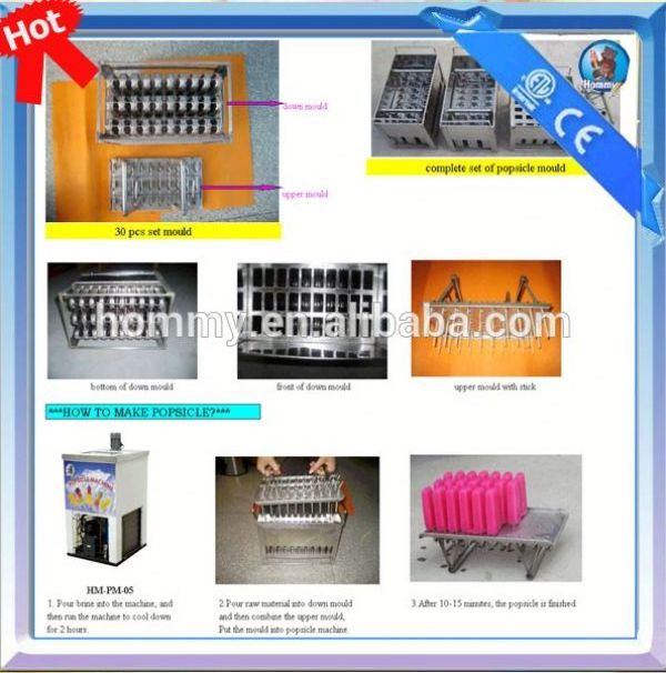 Low Price Commercial Ice Lolly Making Popsicle Machine