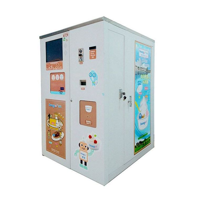 Vending Automatic Frozen Yogurt Soft Ice Cream Machine