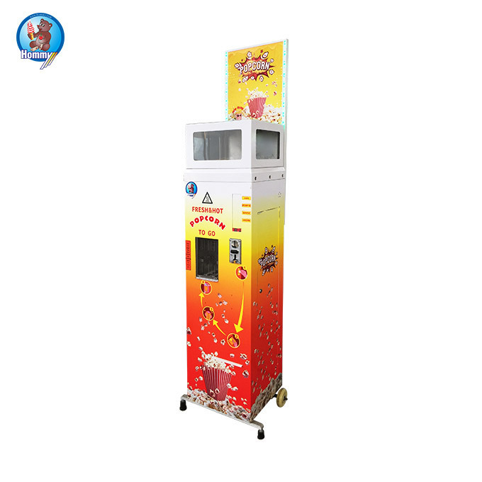 new design factory price popcorn vending machine HM-PC-18