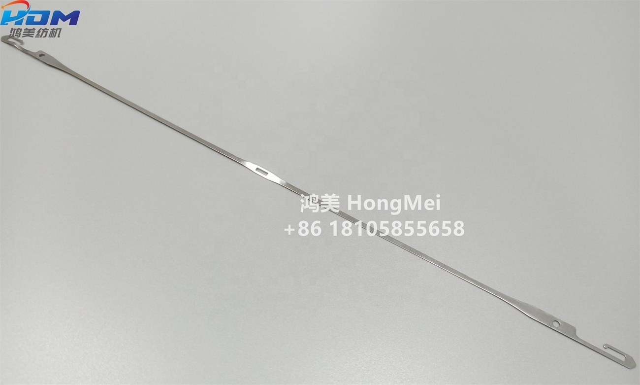 Textile Machinery Spare Parts 331 Type J  331J Stainless Steel Heald Wire with Fine Polishing 6.5*1.8*0.3 for Weaving Loom