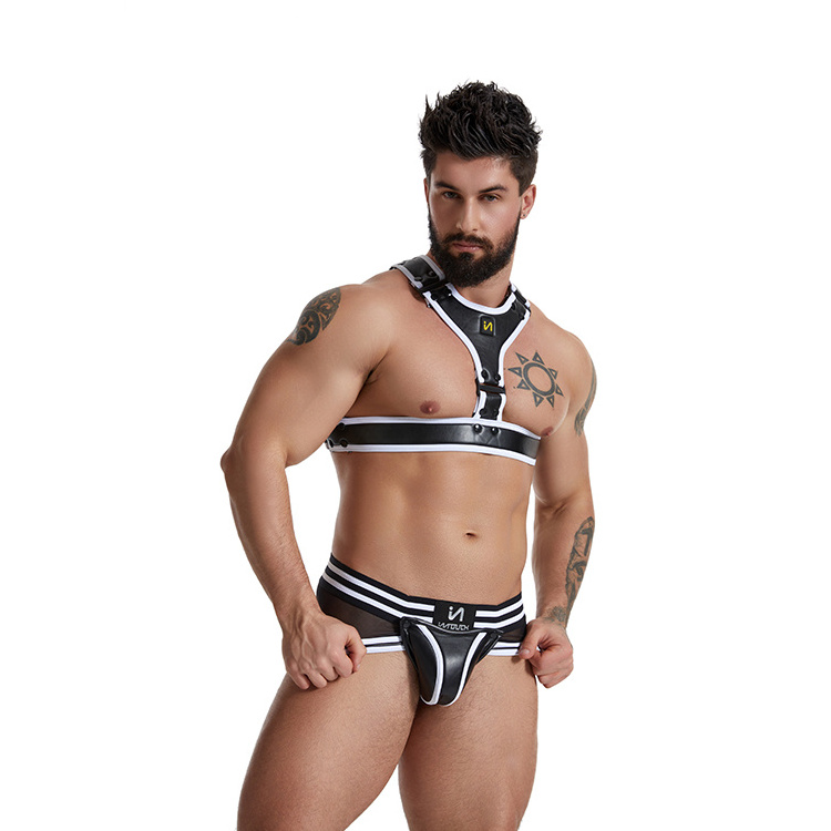 gay sexy lingerie Mens Erotical Sex Bondage Lingerie Gay Sexy Leather Harness Costume