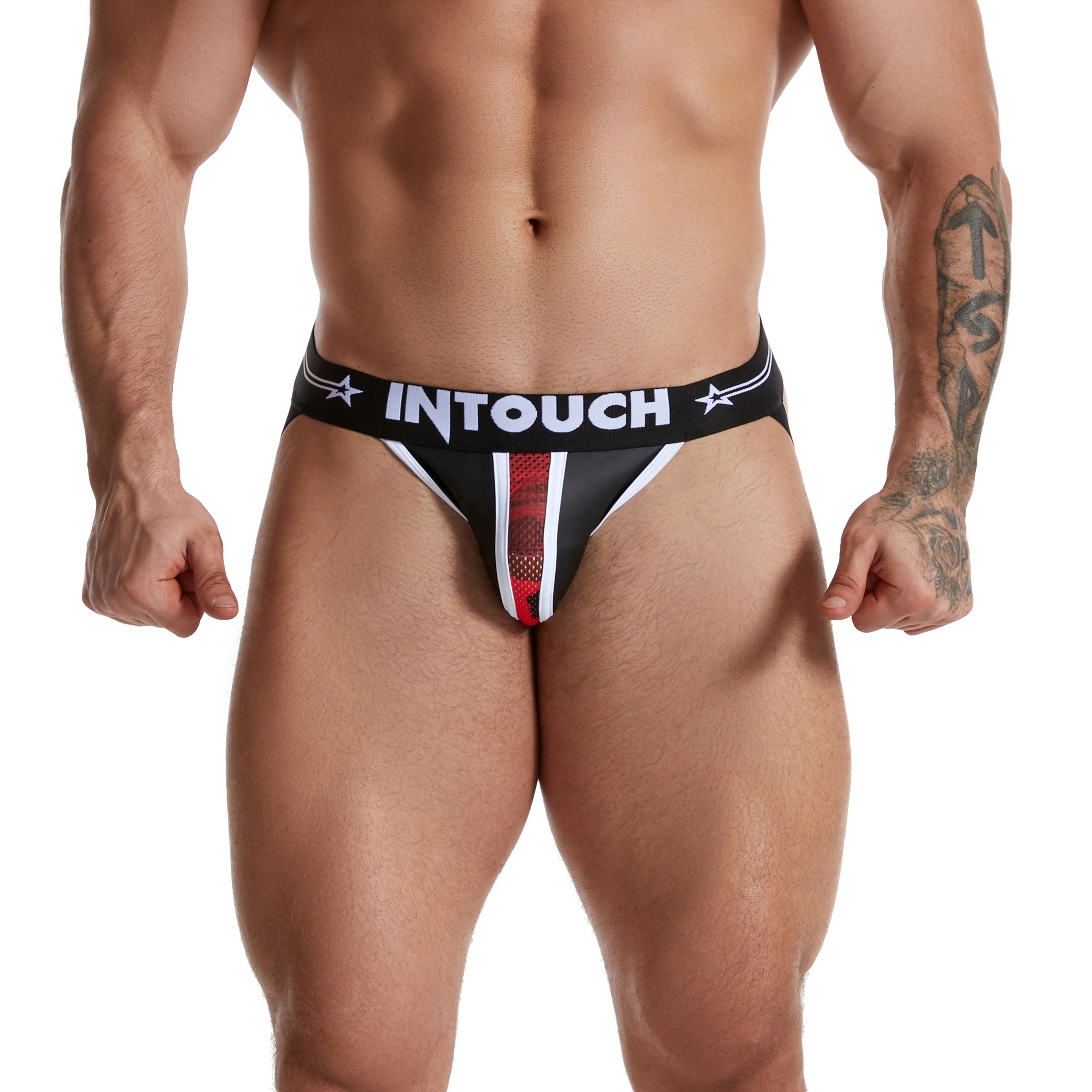 OEM Manufacturer camouflage Mens Boxer Sexy Man Underwear Gay Boys Bottomless Leather Jockstrap Mini Slip Sexy Hommes Jockstrap