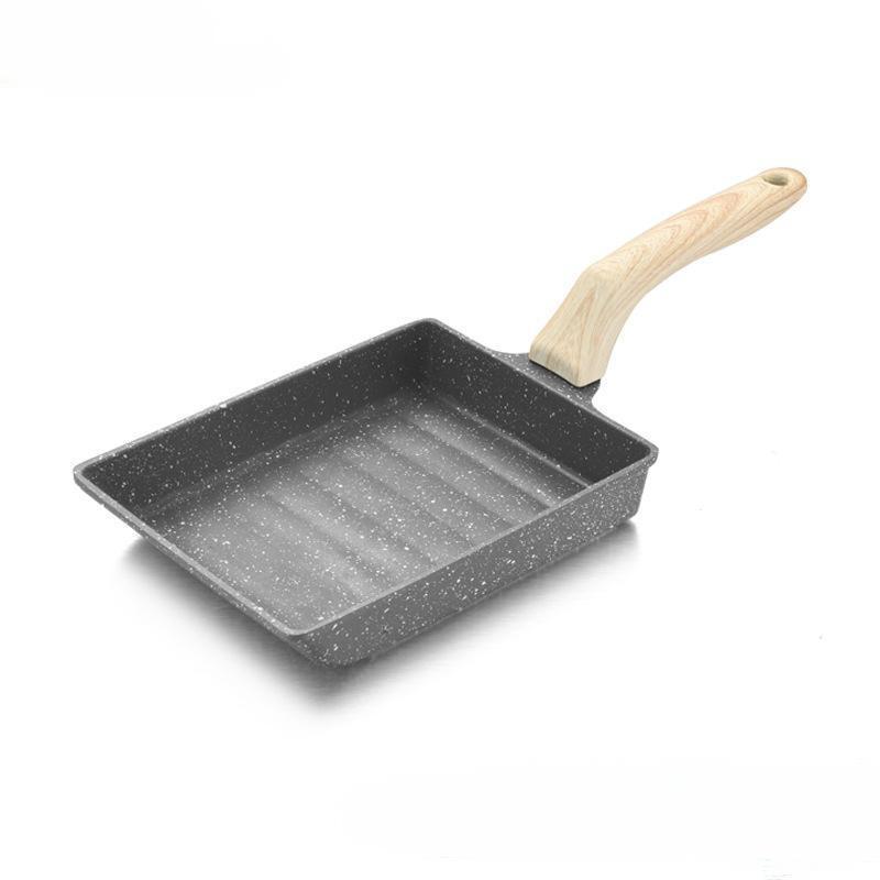 Nonstick Grill Pan,Pan Stove Tops Steak Pan Square Skillet with Removeable Handle, Oven& Dishwasher Safe