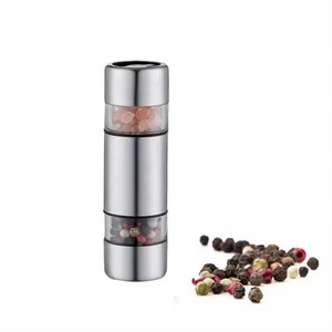 Hot Selling Mini Manual Outdoor Stainless Steel Sea Salt Grinder Seasoning Pepper Mill