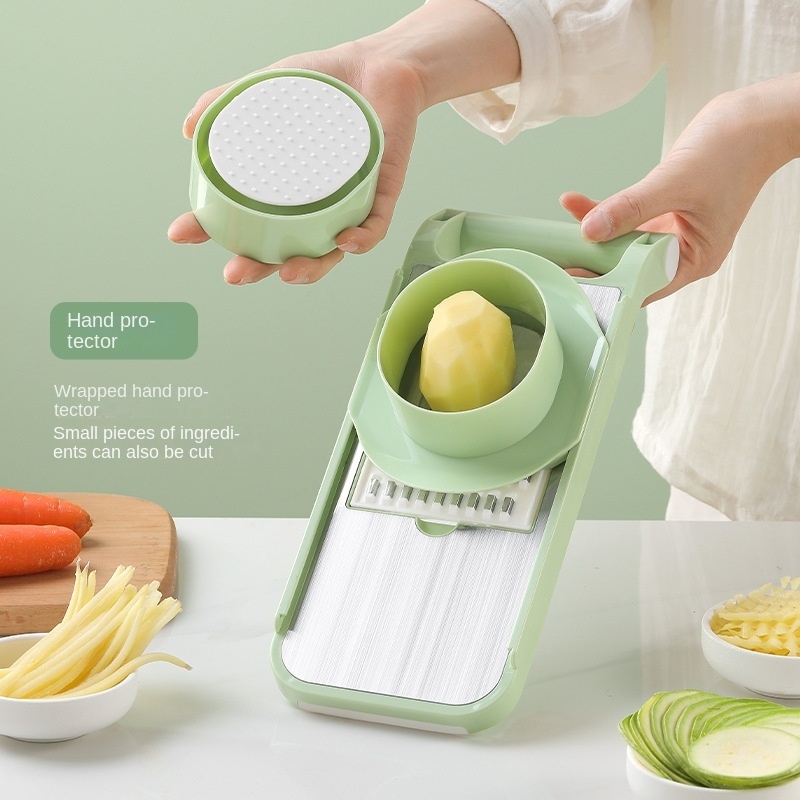 Cross-Border New Multi-Function Vegetable Cutter Household Multi-Function Potato Shredded Radish Grater Manual Shredder