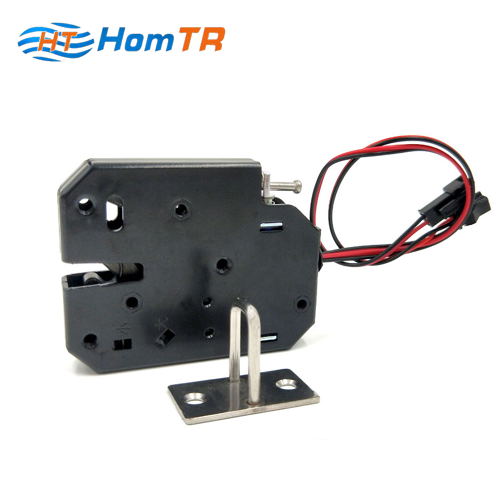 HomTR Electric Magnetic Lock Metal Material Express Cabinet Lock for Staff Locker Parcel Locker Electric Locks