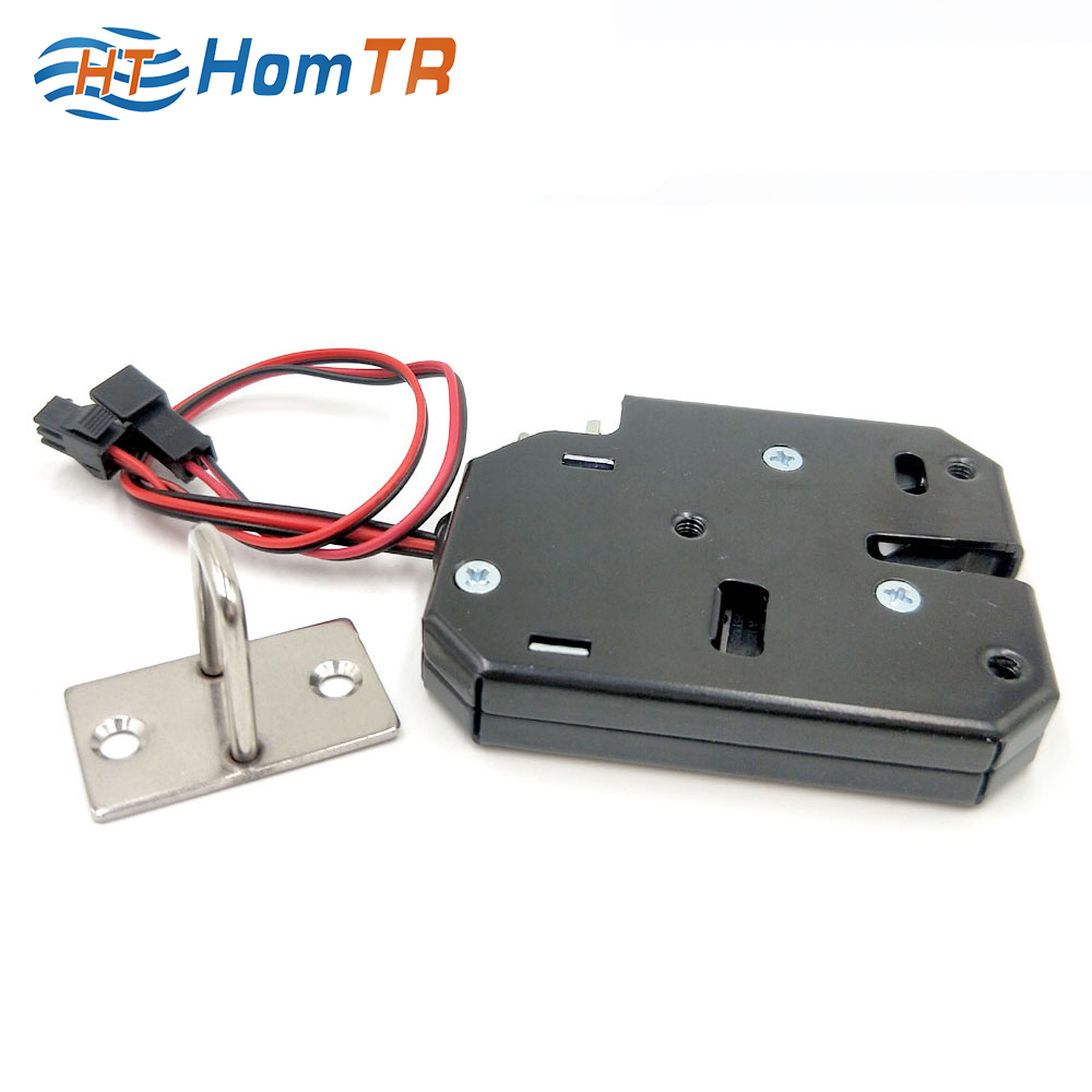 HomTR DC 12V 24V High Quality Electrical Parcel Delivery QR Code Intelligent Cabinet Locker Use Electronic Smart Lock