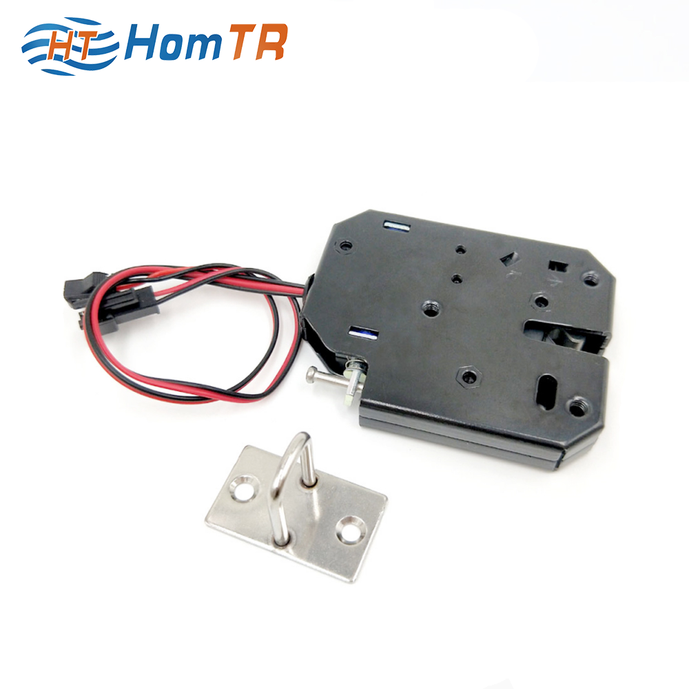 HomTR DC 12V 24V High Quality Electrical Parcel Delivery QR Code Intelligent Cabinet Locker Use Electronic Smart Lock