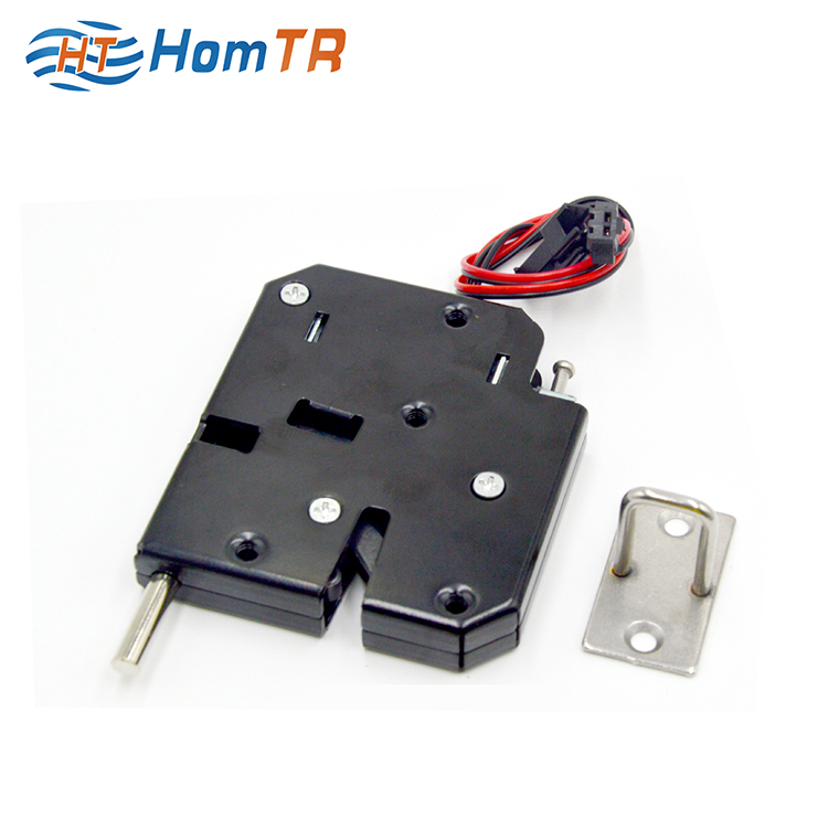 HomTR 12v 24v smart pin delivery parcel locker locking display cabinet furniture lock office solenoid locks