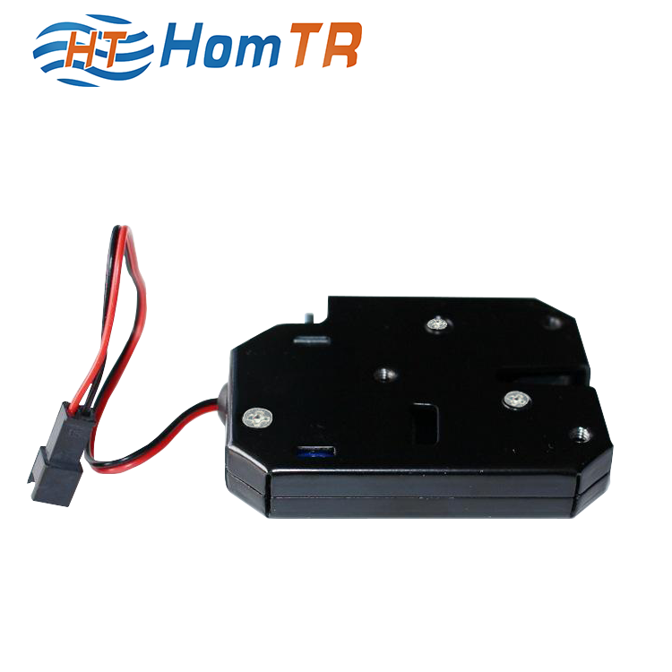 HomTR Electric Control Lock Solenoid Electronic Cabinet Latch Locks Mini Cabinet Plastic Lock