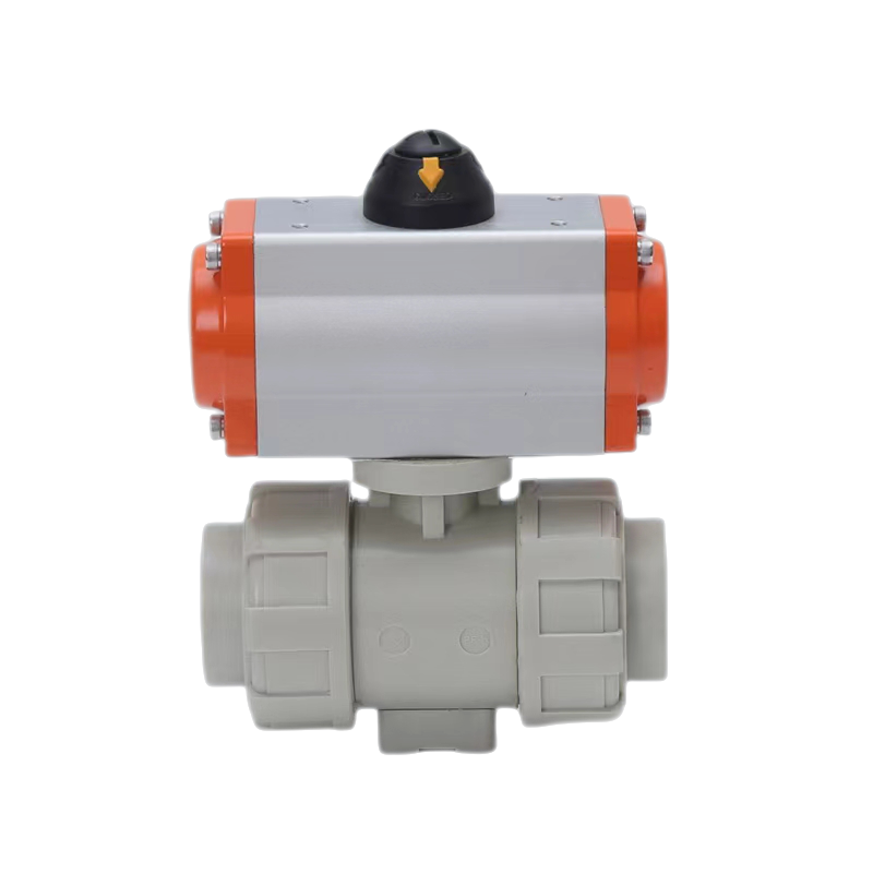 HomTR 24V Dc Electric Radiator Flow Control valve Pvc Plastic Shut Off Gas Air Proportional Ball Valves