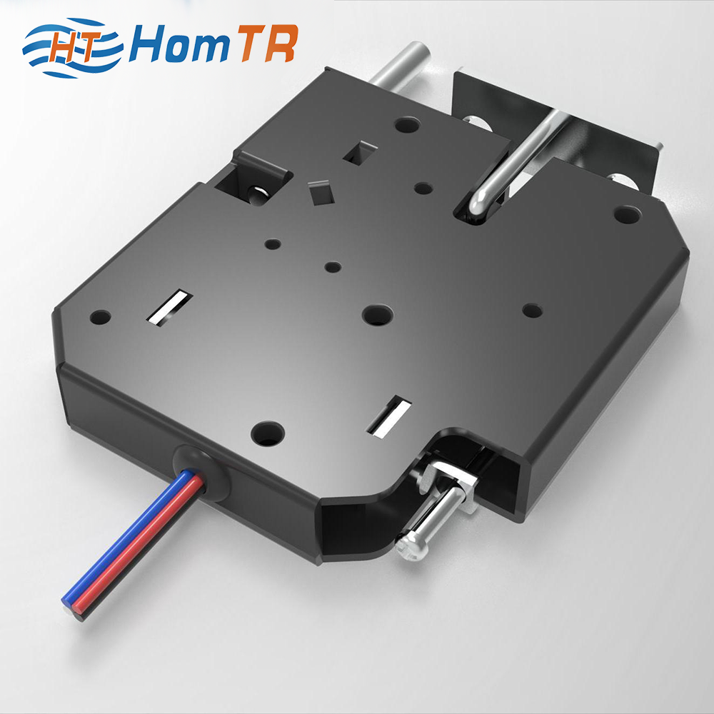 HomTR Carbon Steel Solenoid Bolt Lock Cylinder Lock For Delivery Locker cerradura Magnetic Lock for Cabinet Locker