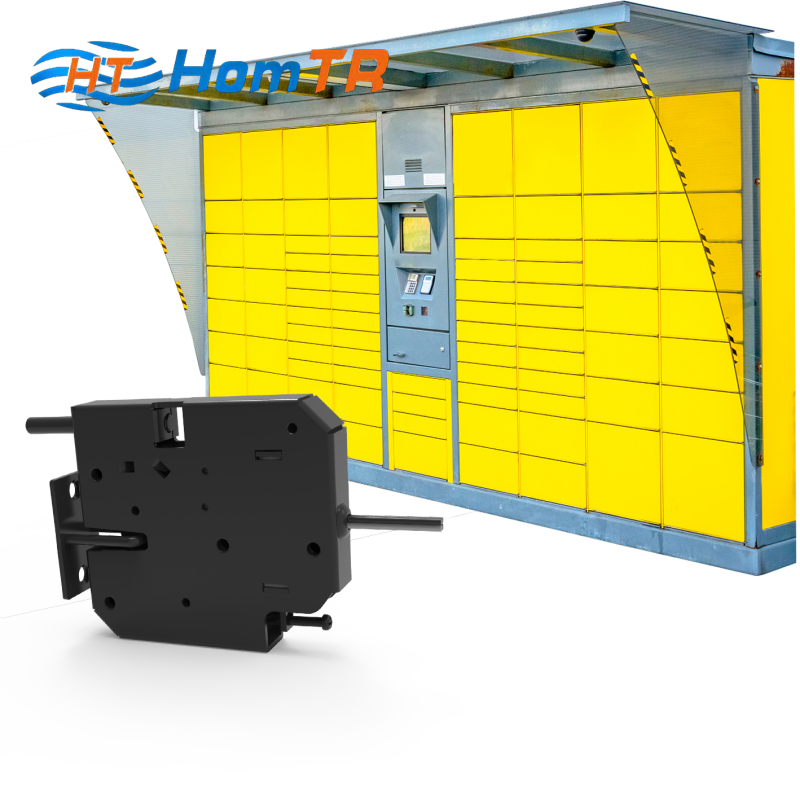 HomTR Combination Parcel Delivery Electromagnetic Lock Intelligent Solenoid Electric Lock