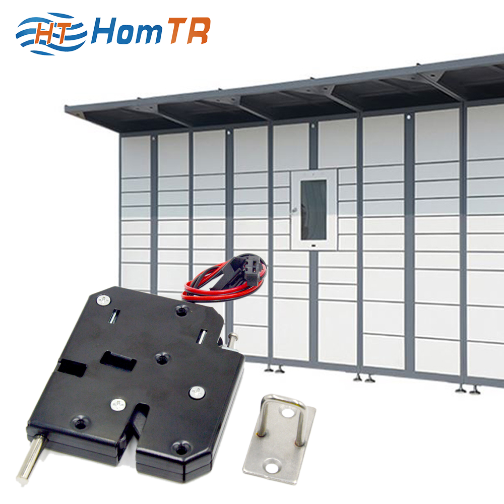 HomTR Intelligent Smart Lock Outdoor Electronic Solenoid 12vdc Cabinet Locker Lock