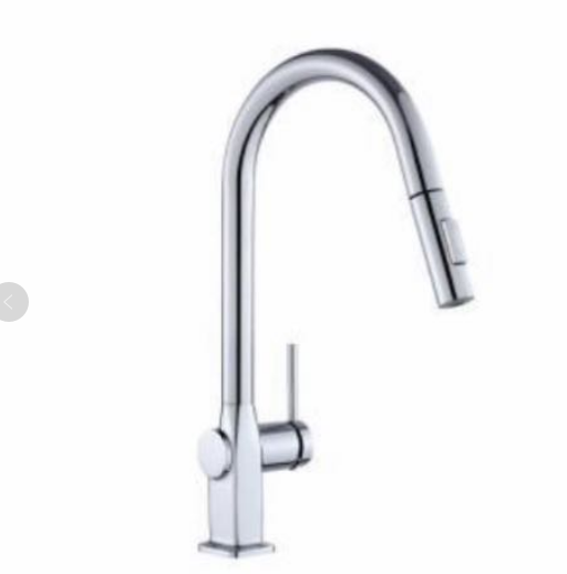 Kitchen Faucet with Pull Down Sprayer Kitchen Sink Faucet with 3 Functions Sprayer Single Handle High Stainless Steel Kitchen