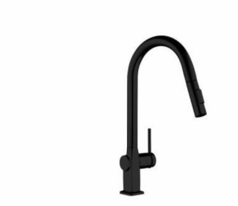 Kitchen Faucet with Pull Down Sprayer Kitchen Sink Faucet with 3 Functions Sprayer Single Handle High Stainless Steel Kitchen