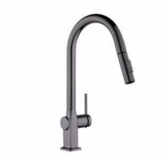 Kitchen Faucet with Pull Down Sprayer Kitchen Sink Faucet with 3 Functions Sprayer Single Handle High Stainless Steel Kitchen