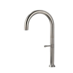 Design deck-mounted nickel 360 rotatable degree swivel spout 304 stainless steel kitchen sink faucet for kitchen sink