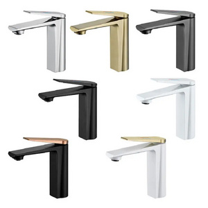 UPC cUPC CE brass Single Handle Hole Gold Bathroom Basin Sink Tap Taps Mixer water Faucet For Bathroom