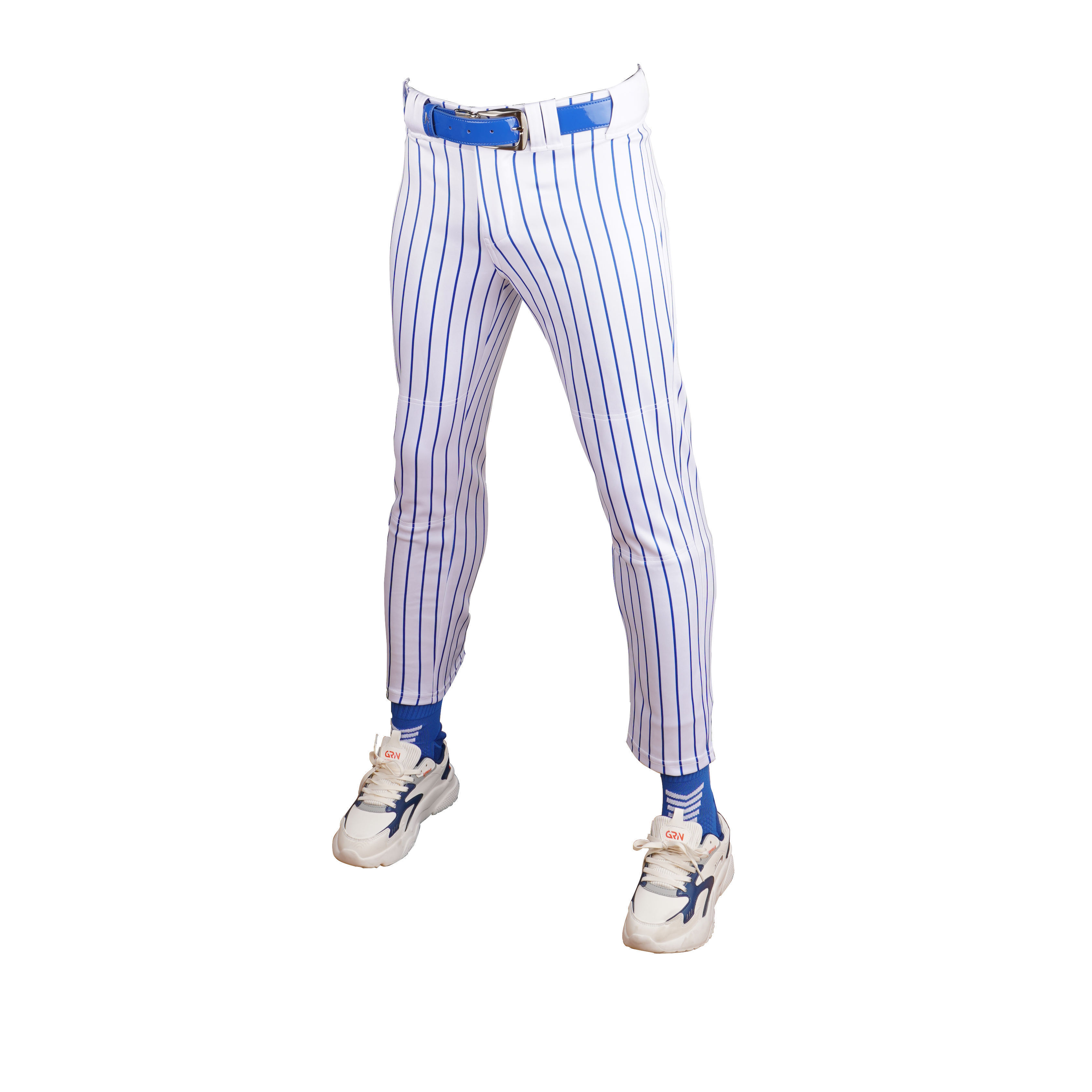 OEM Custom New Design Sublimation navy Baseball Pants gray shorts Wholesale Cropped Baseball Pants