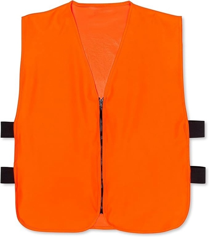 High-Visibility Waterproof Deer Bow Hunting Gear Blaze Orange Hunting Vest fishing Camping Outerwear Forest Camouflage Clothing