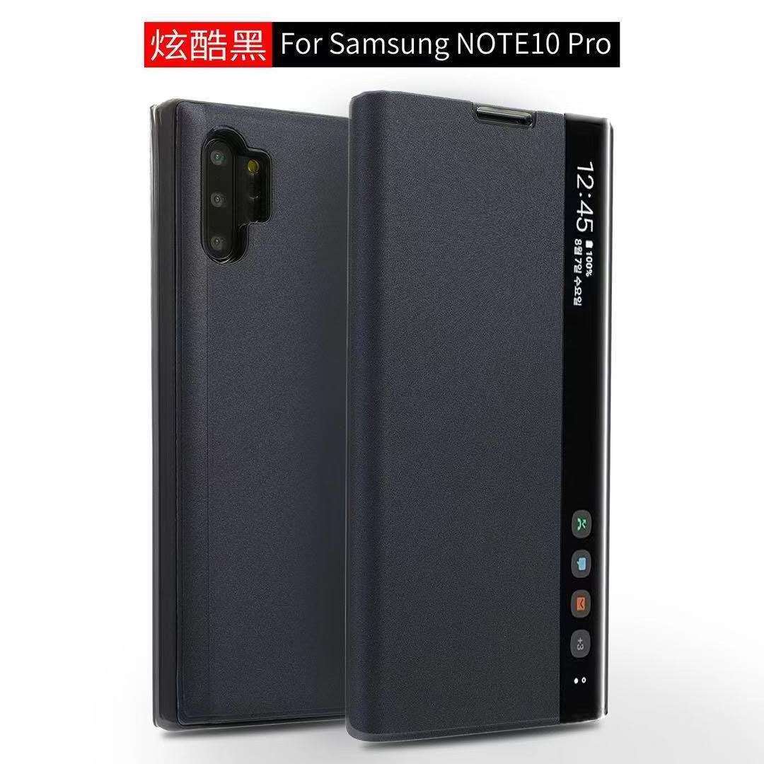 2023 slid window Flip smart Leather cover phone case for samsung S23 Ultra S23FE A53 A73 sleep awake