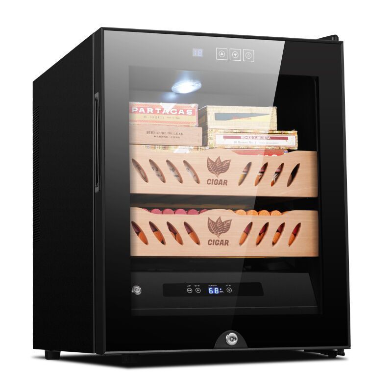 Digitally controlled temperature and humidity cigar  200 pcs Cigar Humidor  box Cigar Cabinet