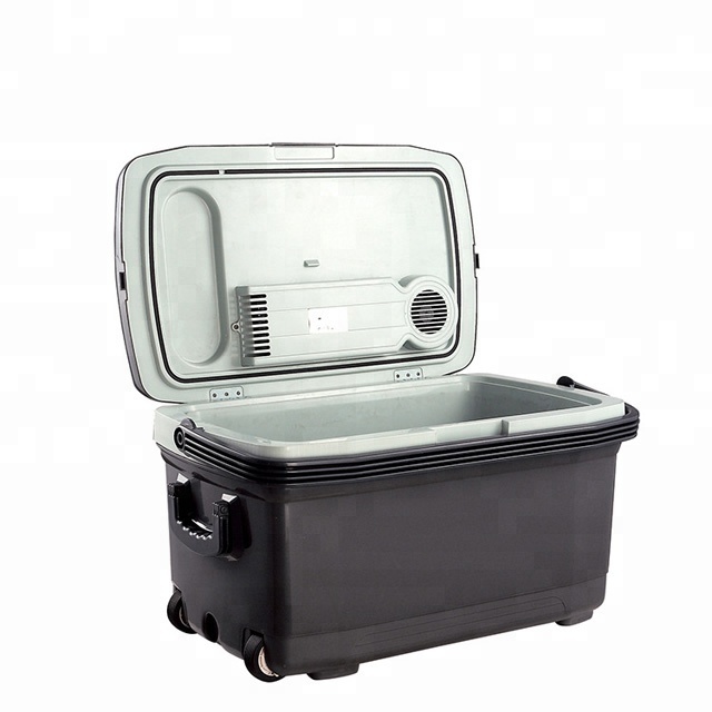 45l Small Commercial Mini Fridge 12V Deep Car Freezer   Mini Refrigerator Freezer portable camping cooler box