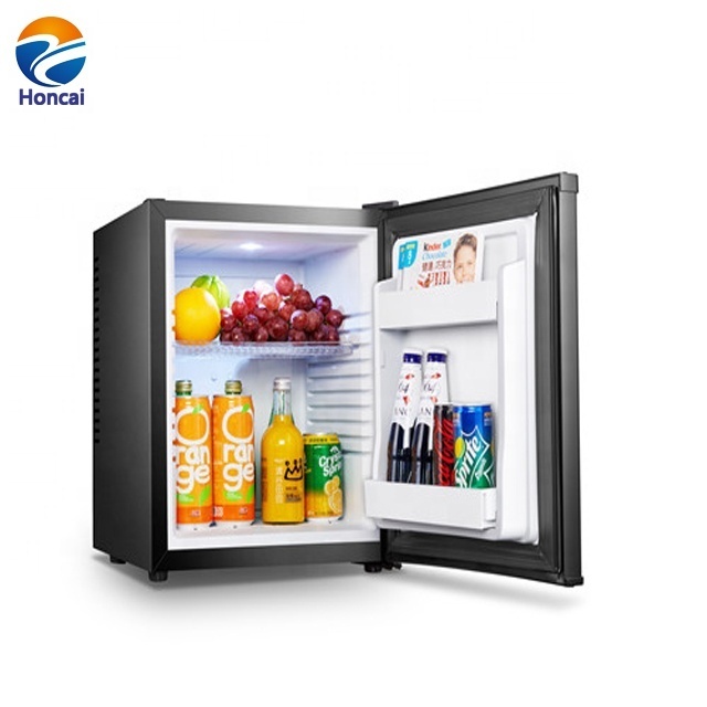 HCH-28A 65W electric cooling  mini fridge glass door hotel bar no Noise CE/ ROHS  Semi-Conductor Refrigerator