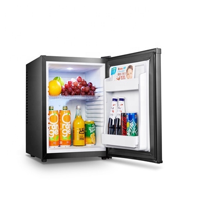 HCH-28A 65W electric cooling  mini fridge glass door hotel bar no Noise CE/ ROHS  Semi-Conductor Refrigerator