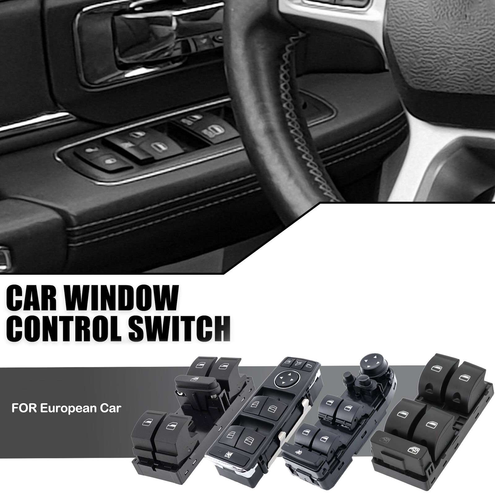 Sorghum OEM ODM Auto Electric Window Switch Power Window Switch For VW Fiat Renault Peugeot Citroen Mercedes Audi BMW